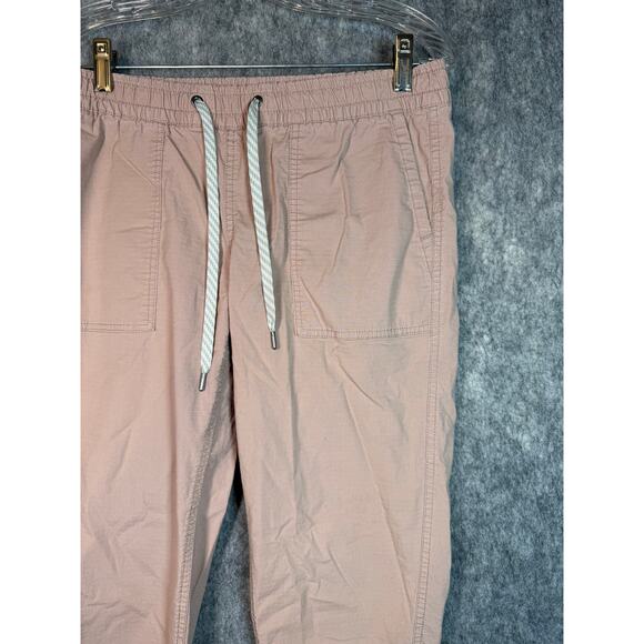 Vuori Womens Pink Ripstop Raw Hem Drawstring Pants - XS VW450 - Picture 2 of 9